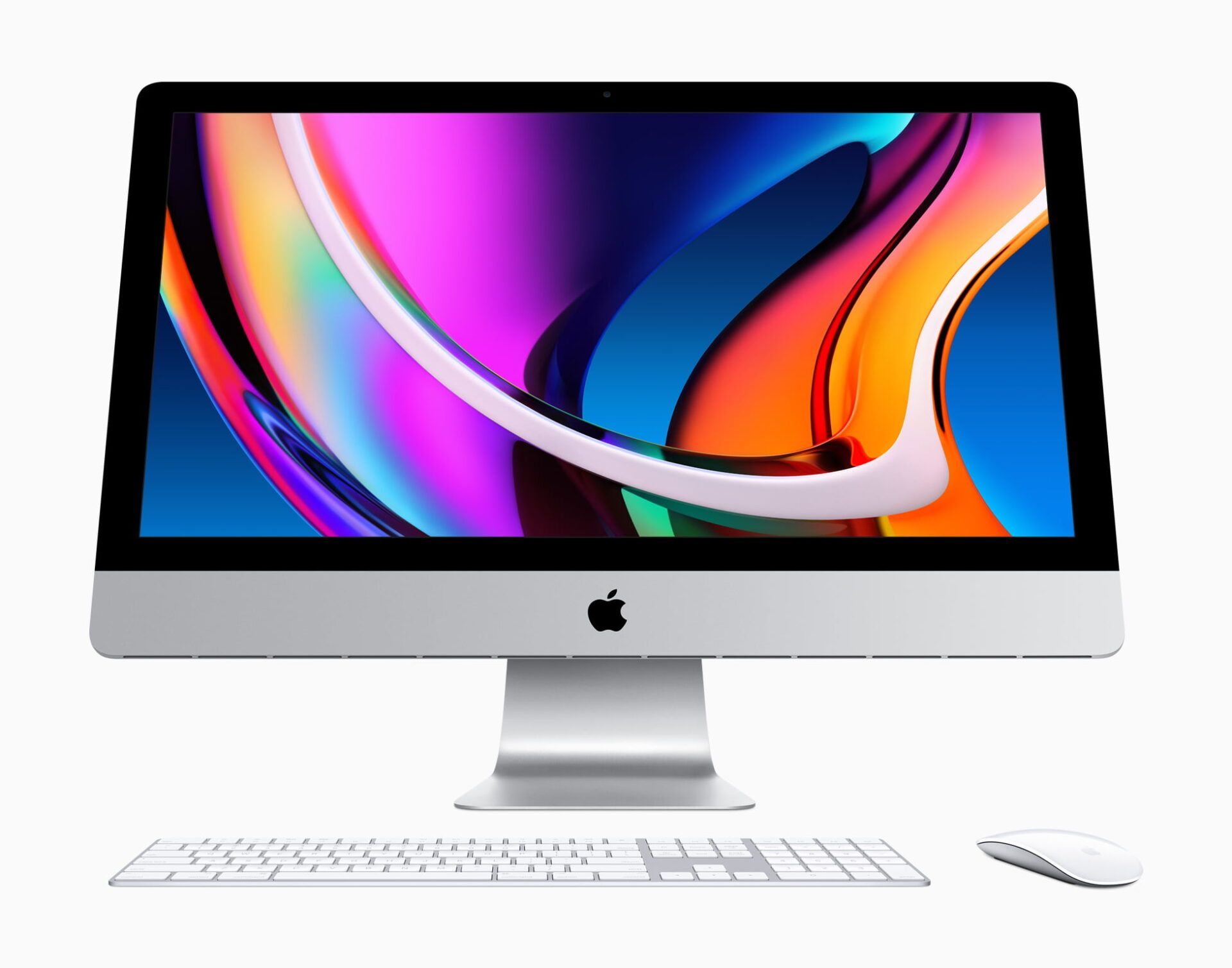 shown with the Magic Keyboard with Numeric Keypad and Magic Mouse 2