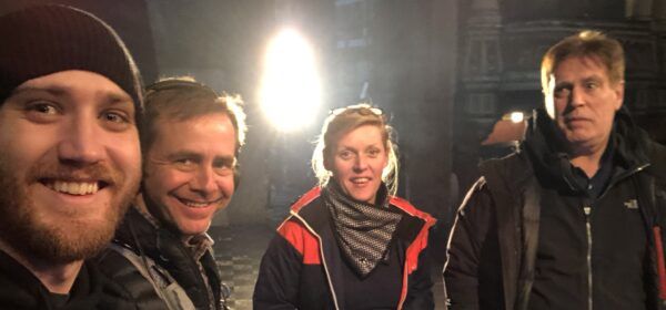 Filming 'Sleeping Beauty' promo