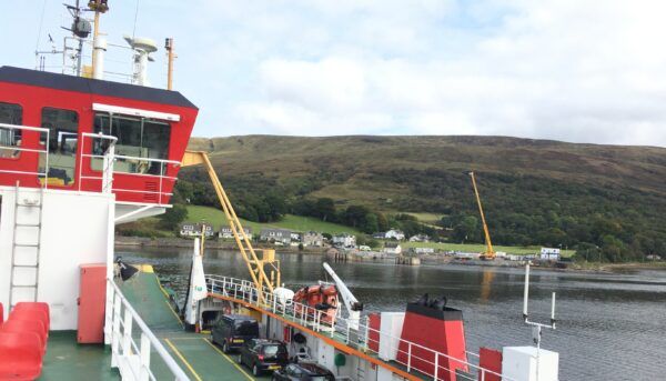 Lochgilphead Ferry on the West Coast of Scotland