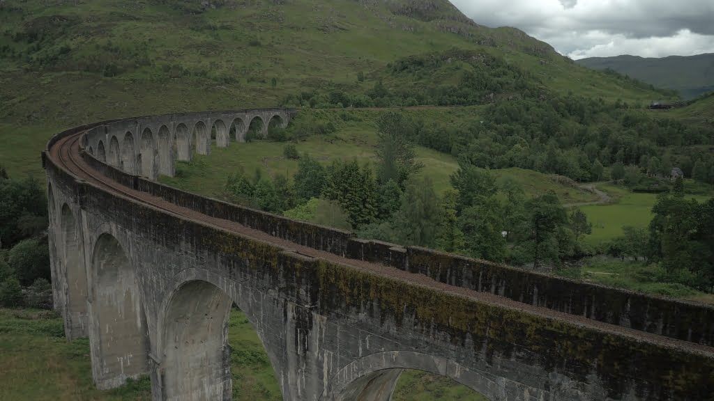 drone photography of via duct railway by LA Media