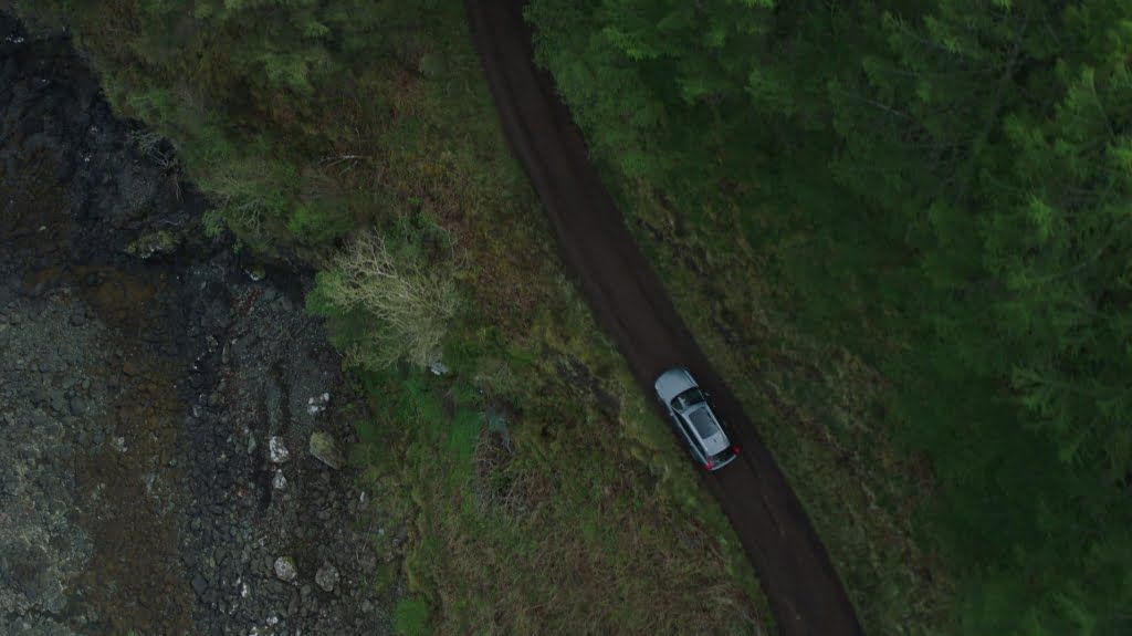 drone filming for Volvo 