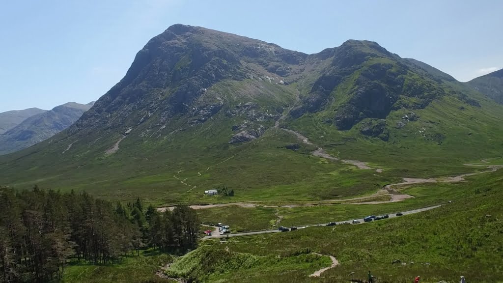 West Highland Way Run Drone Aerial Photography 