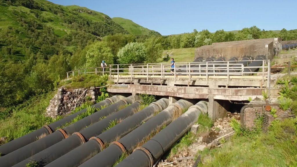 West Highland Way Run Drone Aerial Photography